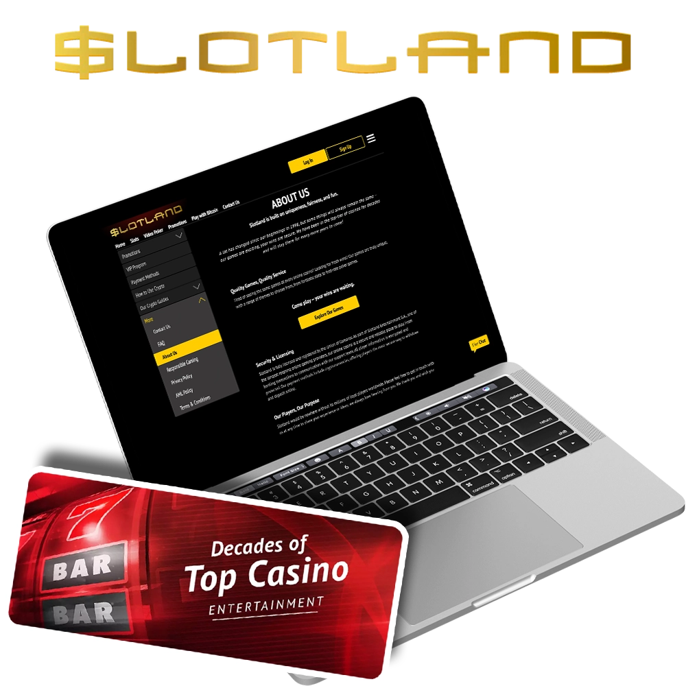 Read some basic information about Slotland.