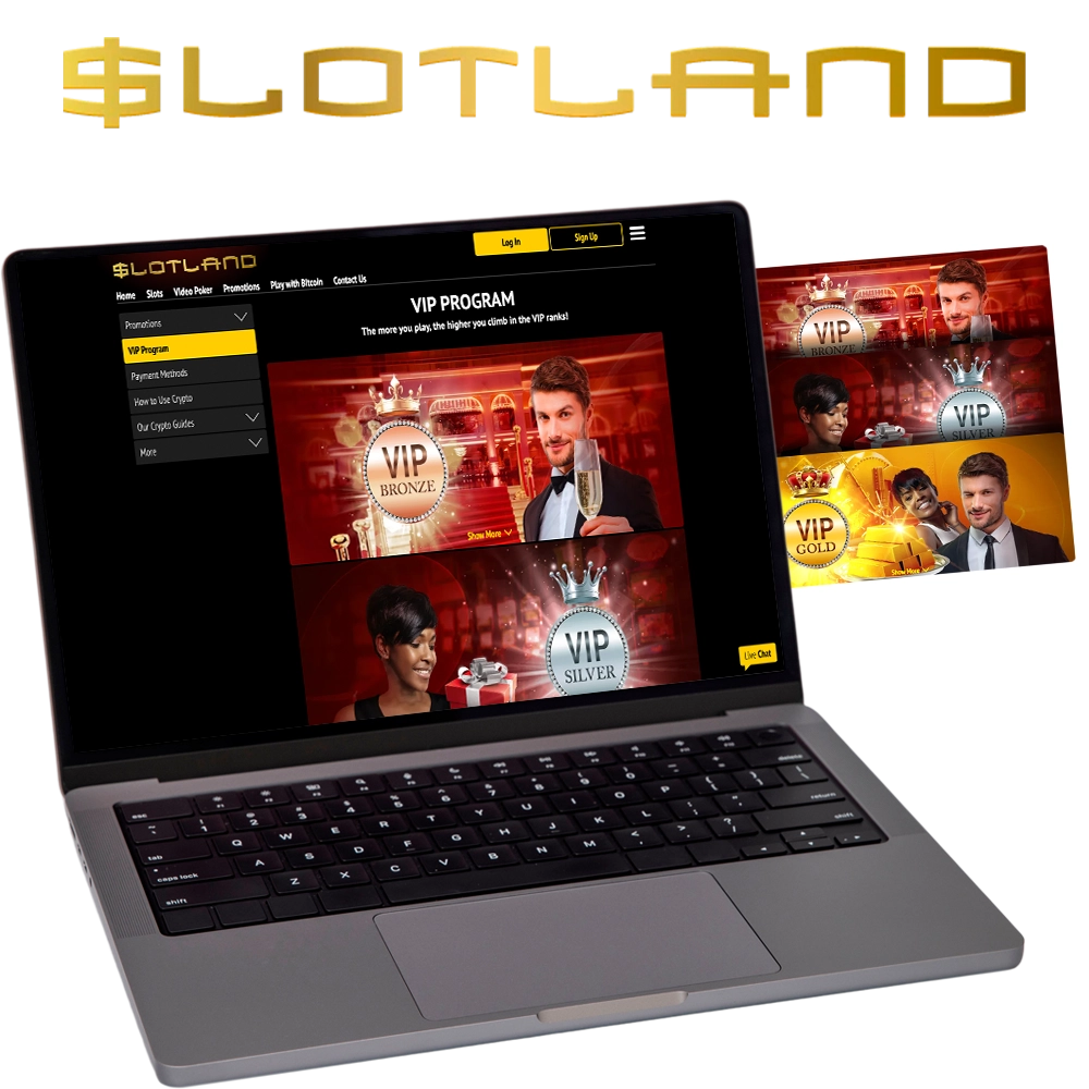 Join the winning team with Slotland VIP programme.